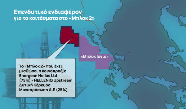 Νέα πετρελαϊκή στην Ελλάδα; – Ενδιαφέρον για τα κοιτάσματα στο «Μπλοκ 2»