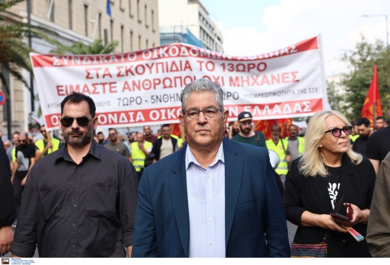 Κουτσούμπας: Η σημερινή μάχη για τον εργάσιμο χρόνο είναι μόνο η αρχή – Το σημείωμα στήριξης στον Π. Ρούτσι