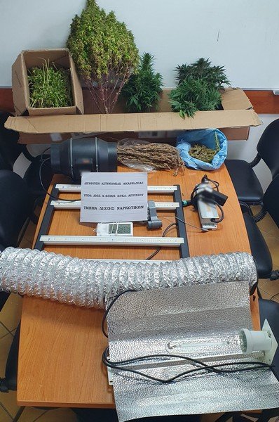 Εξαρθρώθηκε κύκλωμα υδροπονικής κάνναβης – Αναζητείται ένας ακόμη άνδρας