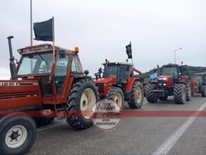 Κλειστή παραμένει και σήμερα η κυκλοφορία στα διόδια Αγγελοκάστρου