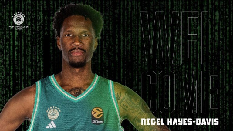 Παναθηναϊκός: Φτάνει στην Αθήνα μέσα στην ημέρα ο Νάιτζελ Χέιζ-Ντέιβις