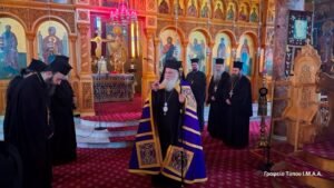 Με λαμπρότητα ο Κατανυκτικός Εσπερινός στον Απόστολο Παύλο Μεσολογγίου
